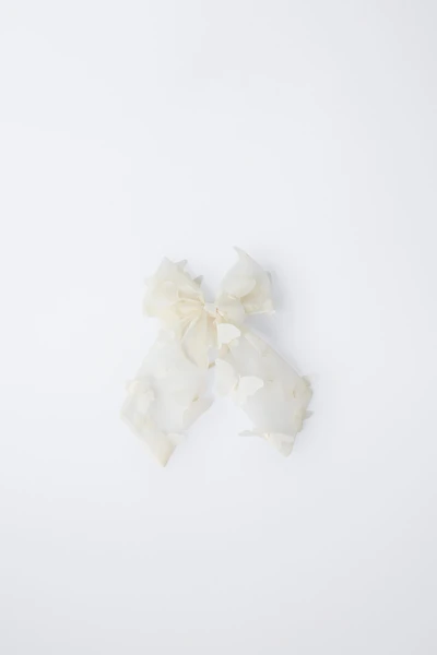 BUTTERFLY BOW BARRETTE HAIR TIE