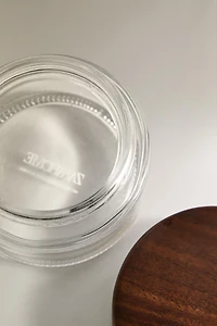 POT EN VERRE ET BOIS