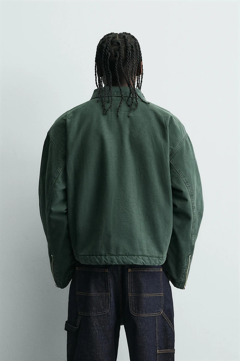 VESTE EN DENIM COURTE