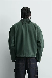 VESTE EN DENIM COURTE