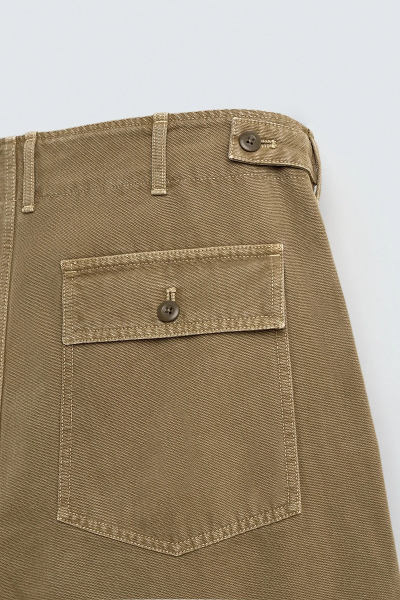 REGULAR FIT PANTS WITH POCKETS