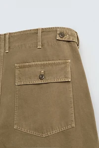 REGULAR FIT PANTS WITH POCKETS