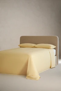 DRAP DE DESSUS BRODERIE AJOURÉE