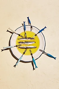 SET OF FISH APPETIZER FORKS (SET OF 8)