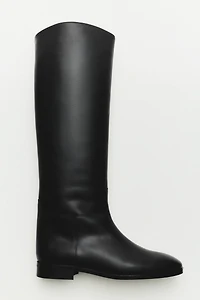 Knee-high leather boots - Made Spain