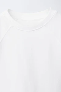 PLAIN RAGLAN SLEEVE T-SHIRT