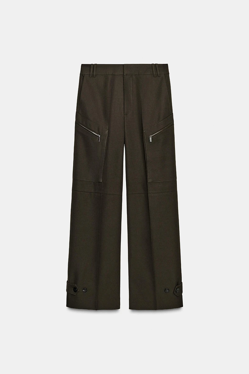 ZW COLLECTION LIMITED EDITION ZIPPER CARGO PANTS