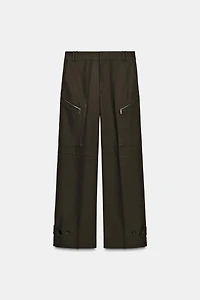 ZW COLLECTION LIMITED EDITION ZIPPER CARGO PANTS
