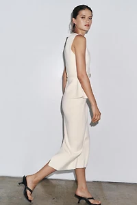 JUPE MIDI EN MAILLE