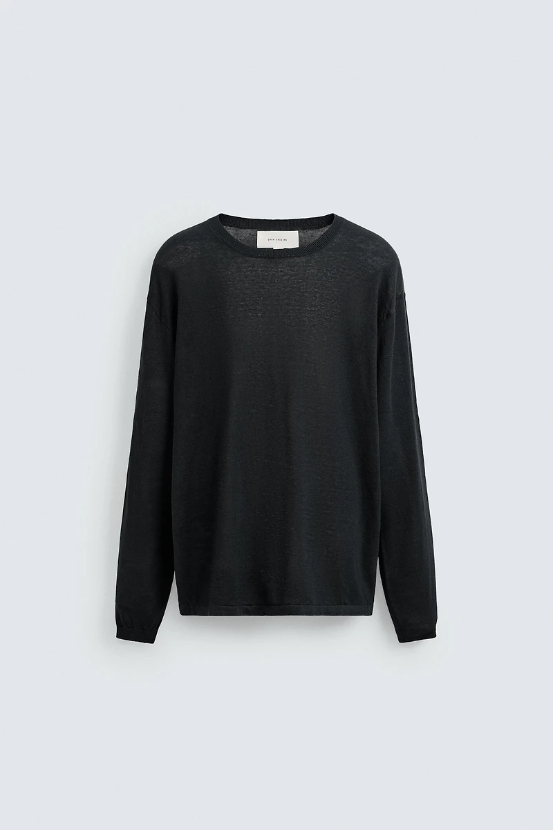 PULL LÉGER 100 % CHANVRE