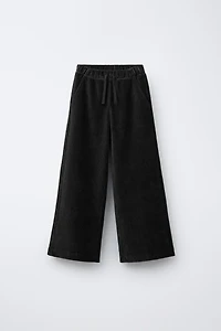 WIDE LEG CORDUROY PANTS
