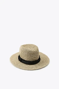 CONTRAST BAND HAT
