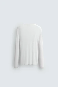 VISCOSE TEXTURED HENLEY SHIRT