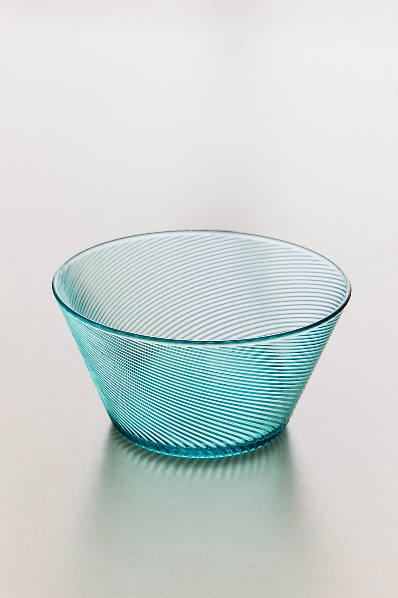 ACRYLIC BOWL WITH LINES