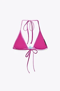 STAR TRIANGLE BIKINI TOP