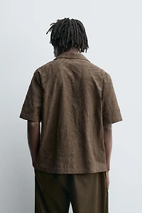 FLORAL JACQUARD SHIRT