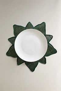 POINSETTIA RAMIE CHRISTMAS PLACEMAT