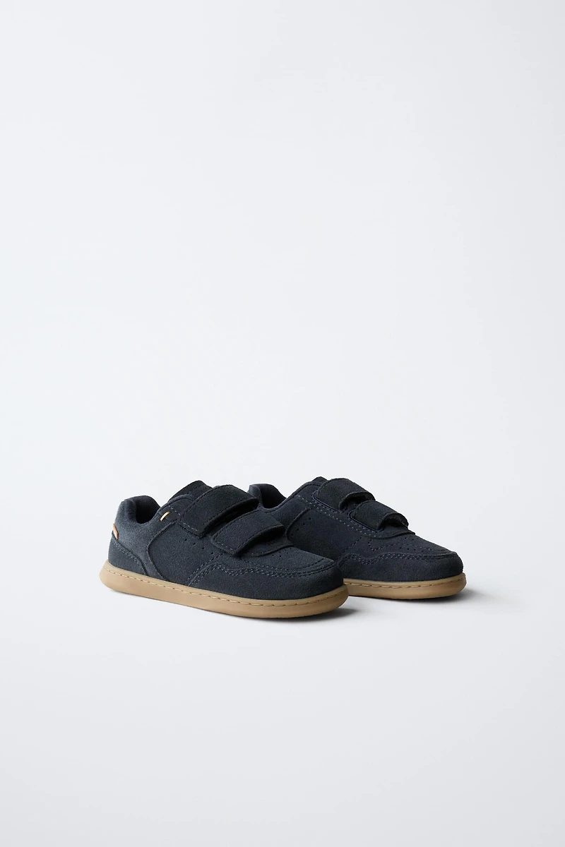 LEATHER STRAP BAREFOOT SNEAKER