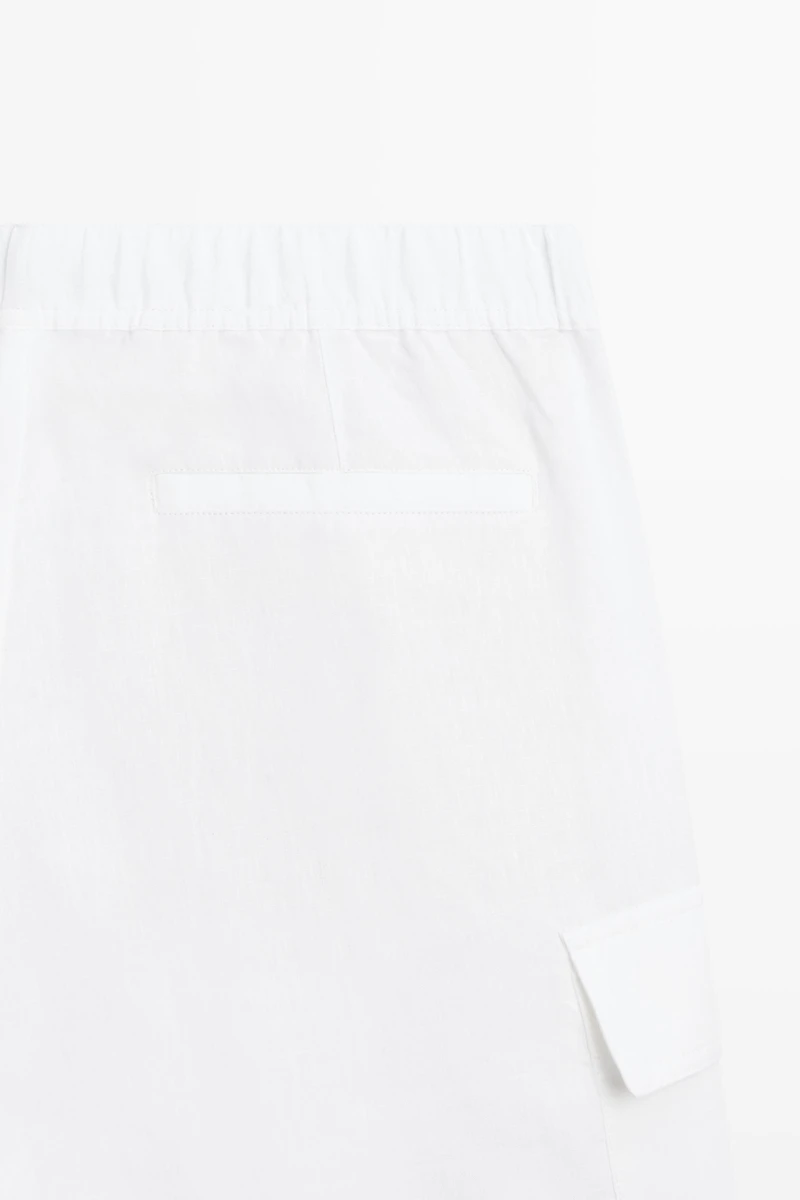 Bermuda cargo 100 % lin