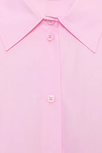 CHEMISE OVERSIZE EN POPELINE