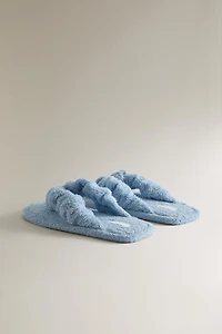 FLAT TOWEL SANDALS