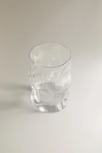 WAVY GLASS TUMBLER