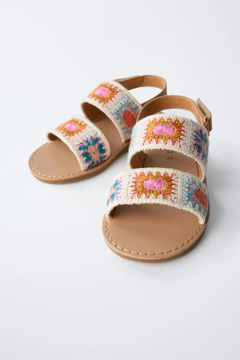 CROCHET SANDALS