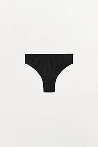 SEAMLESS LACE PANTIES