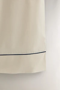 PANTS WITH BLACK PIPING
