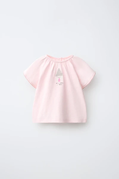 T-SHIRT IMPRIMÉ MAISON