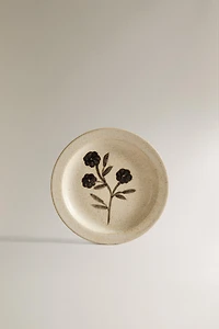 MINI FLORAL STONEWARE PLATE