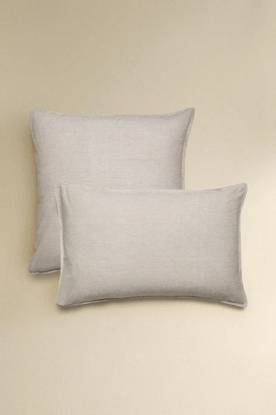 REVERSIBLE STRIPED PILLOWCASE