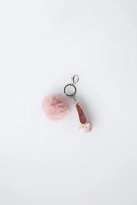 BALLET SHOE KEYCHAIN