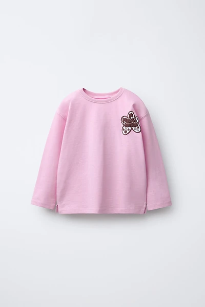 RAISED PRINT T-SHIRT