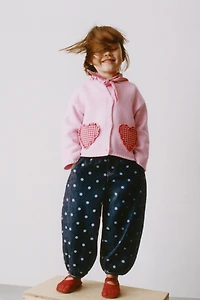 HEART POCKET CARDIGAN