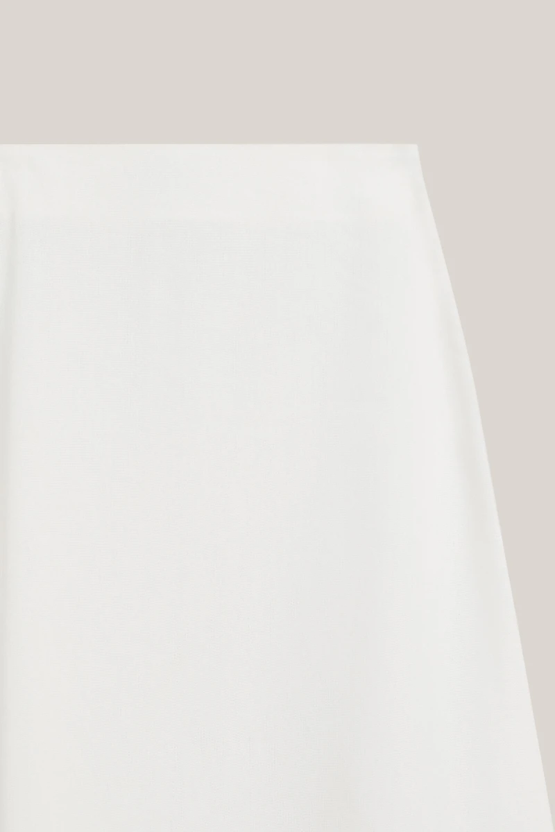 Flowing midi pareo skirt