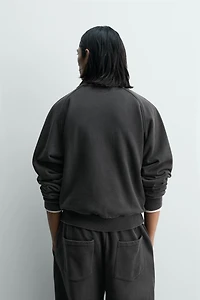 SWEAT RELAXED FIT EFFET DÉLAVÉ
