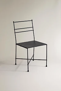 OUTDOOR WROUGHT IRON CHAIR