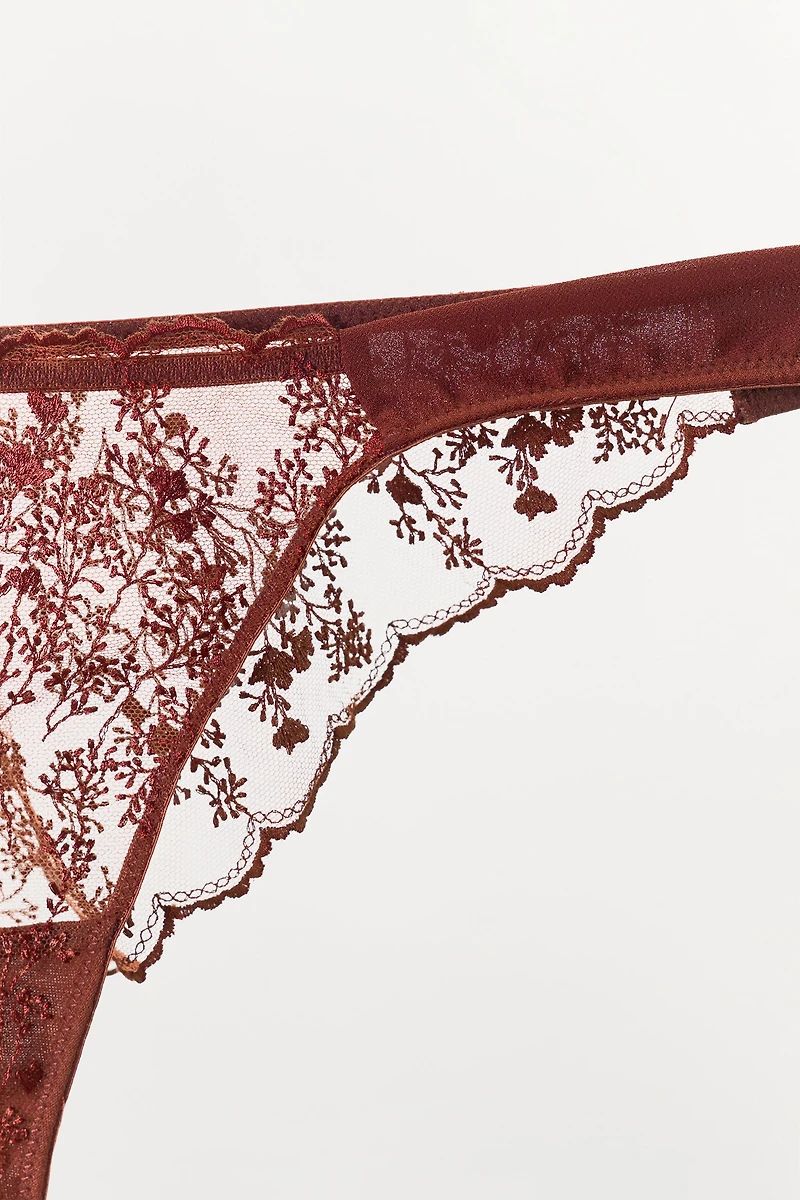 COMBINATION LACE PANTIES