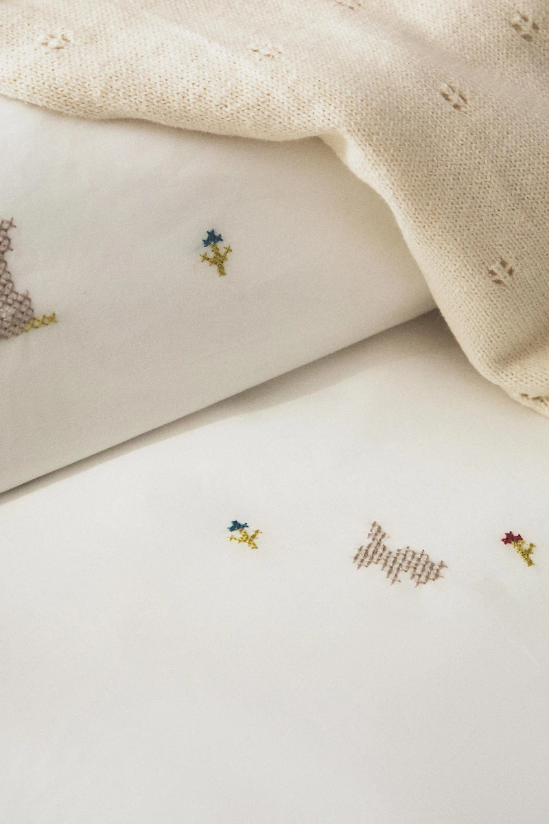 HOUSSE DE COUETTE ENFANT LAPIN