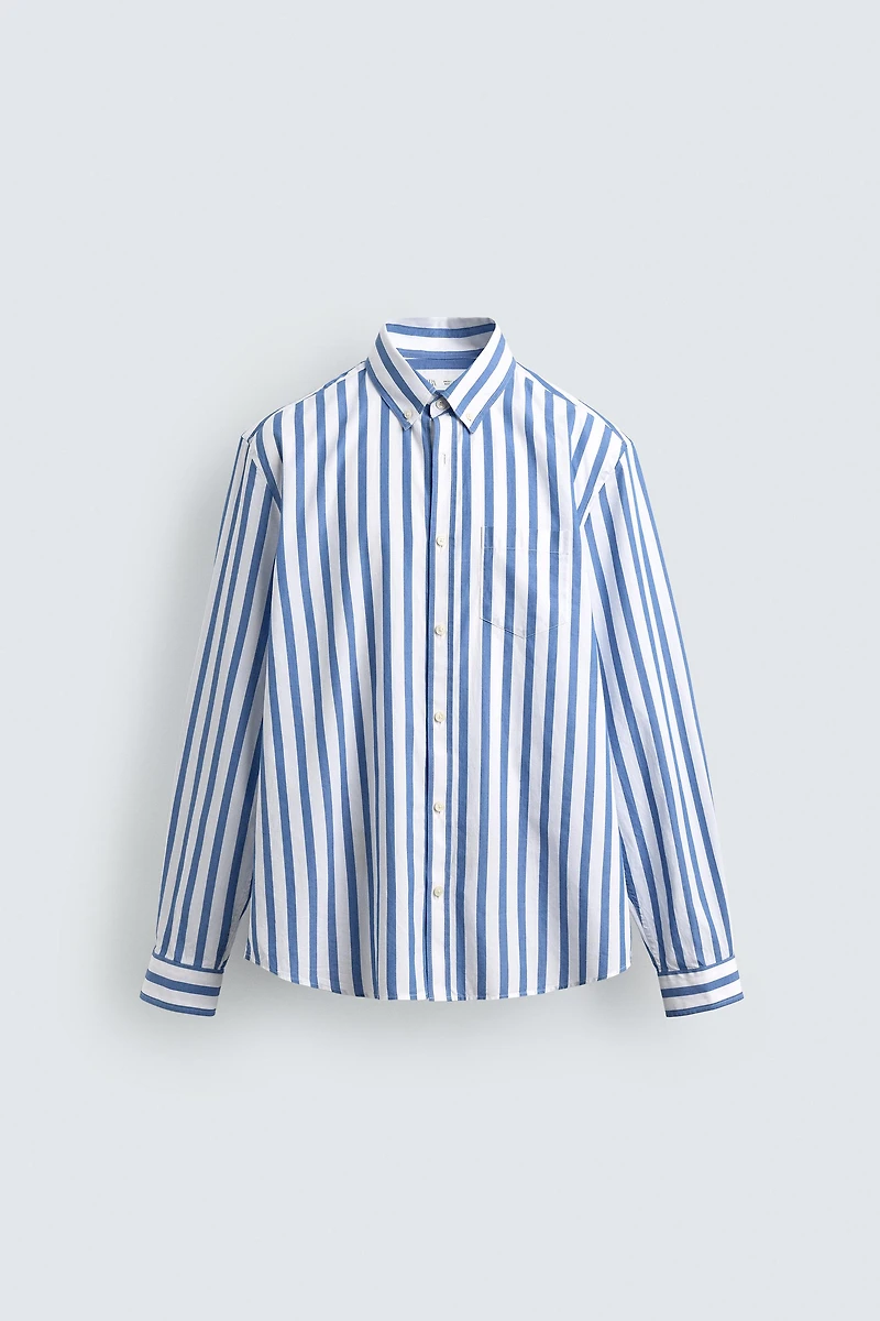 REGULAR FIT STRIPED SHIRT