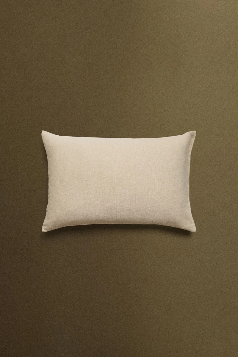 HOUSSE DE COUSSIN COTON TEXTURE