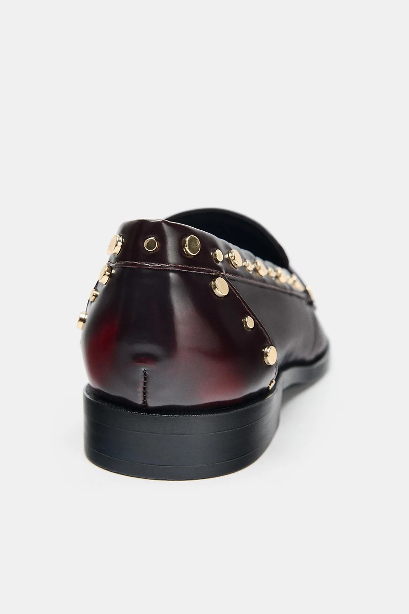 STUDS DETAIL LOAFERS