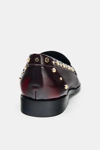 STUDS DETAIL LOAFERS