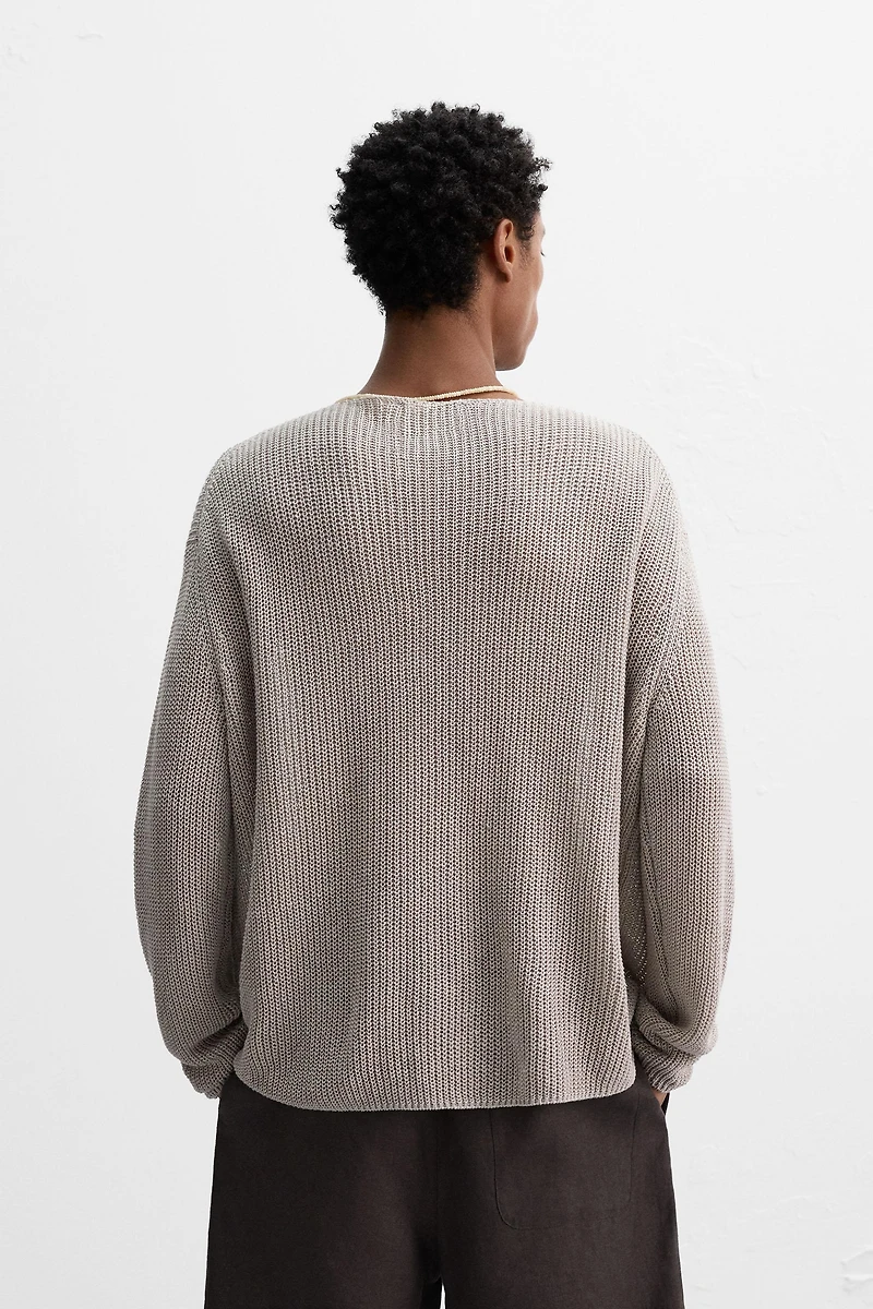 HEMP KNIT SWEATER