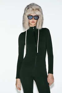 GILET SANS COUTURE AVEC LAINE MÉRINOS COLLECTION SKI