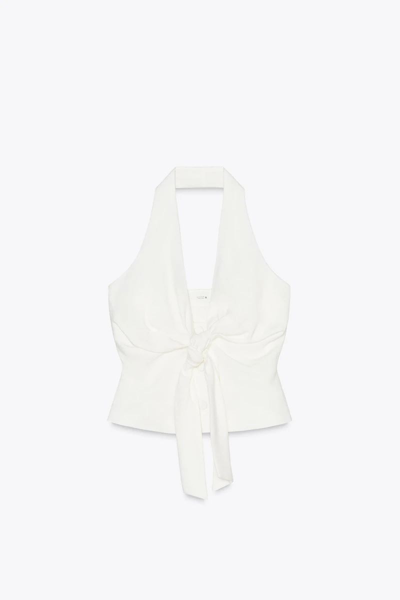 KNOT HALTER VEST