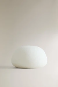 ROUND ALBASTER TABLE LAMP