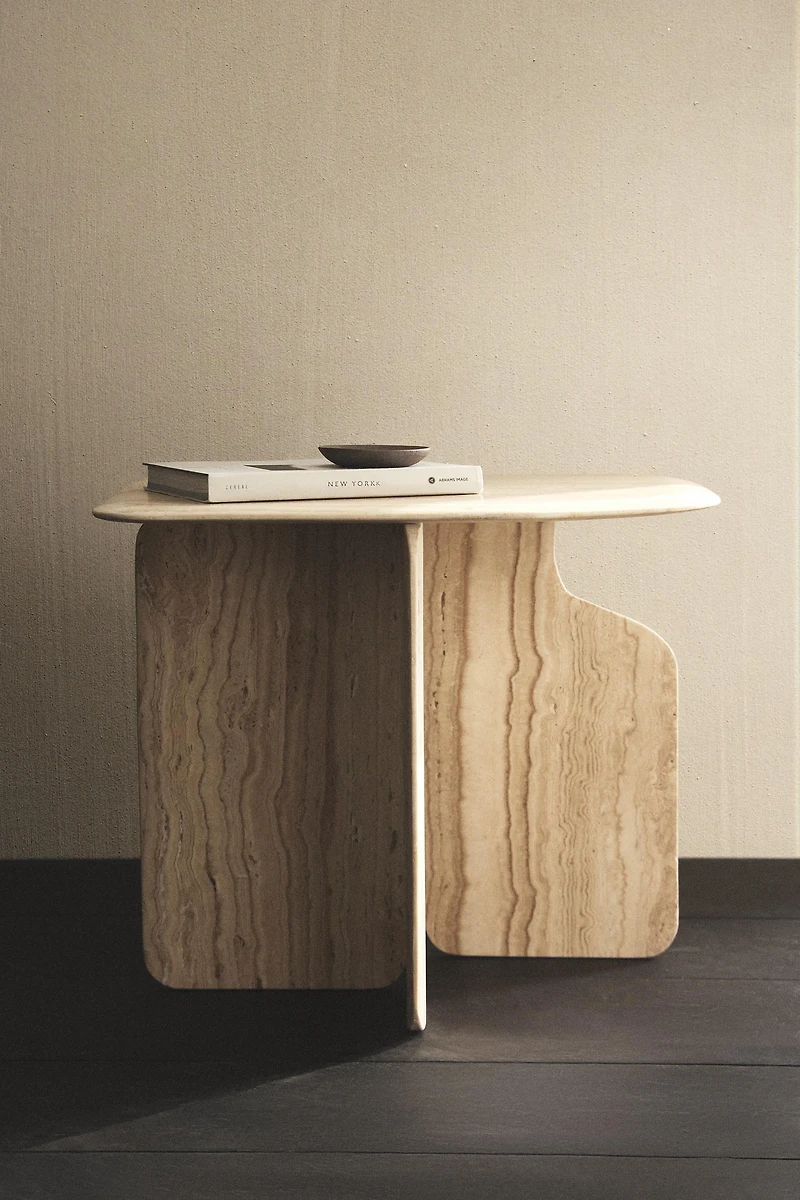 TRAVERTINE TABLE