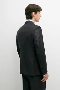 100% cool wool suit blazer